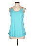Hind 100% Polyester Teal Active Tank Size L - photo 1