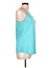 Hind 100% Polyester Teal Active Tank Size L - photo 4