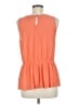 Mossimo Orange Sleeveless Blouse Size M - photo 2