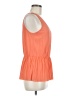 Mossimo Orange Sleeveless Blouse Size M - photo 4