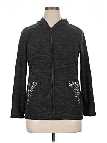Onque Zip Up Hoodie (view 1)