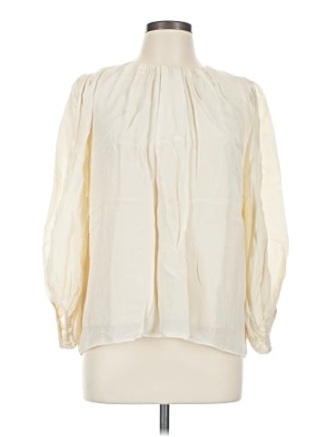 AYR 3/4 Sleeve Silk Top (view 1)