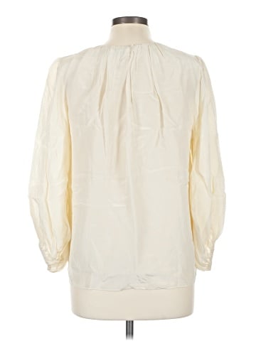 AYR 3/4 Sleeve Silk Top (view 2)