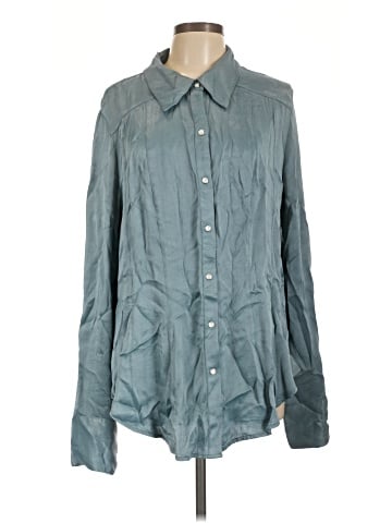 Free People Long Sleeve Button-Down Shirt (view 1)