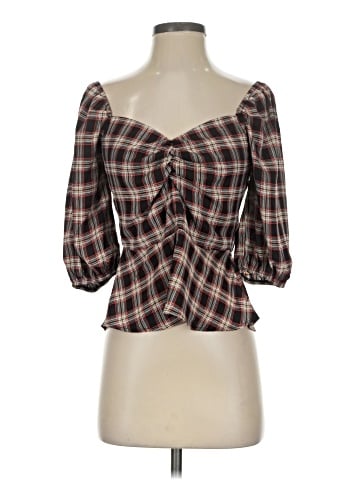 Sugar Lips 3/4 Sleeve Blouse (view 1)