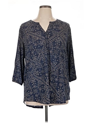 Lucky Brand 3/4 Sleeve Blouse (view 1)