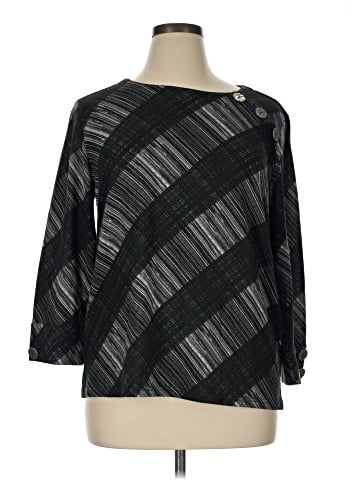 A La Carte 3/4 Sleeve Top (view 1)