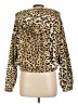 Forever 21 100% Polyester Animal Print Gold Jacket Size L - photo 2