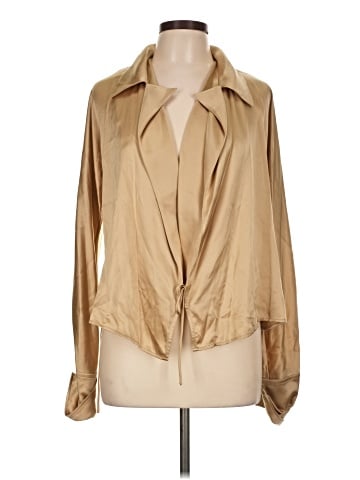 Ralph Lauren Long Sleeve Silk Top (view 1)