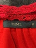 THML 100% Polyester Red Sleeveless Blouse Size M - photo 7