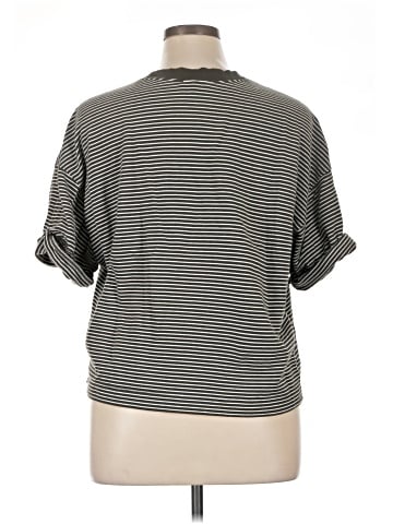 Madewell Sweatshirt Tee in Stripe (view 2)