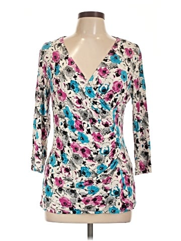 Dana Buchman 3/4 Sleeve Blouse (view 1)