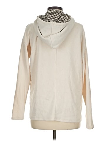 Hem & Thread Pullover Hoodie (view 2)