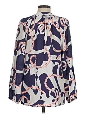Lilly Pulitzer Long Sleeve Silk Top (view 2)