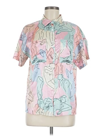 RUMOURS Short Sleeve Blouse (view 1)