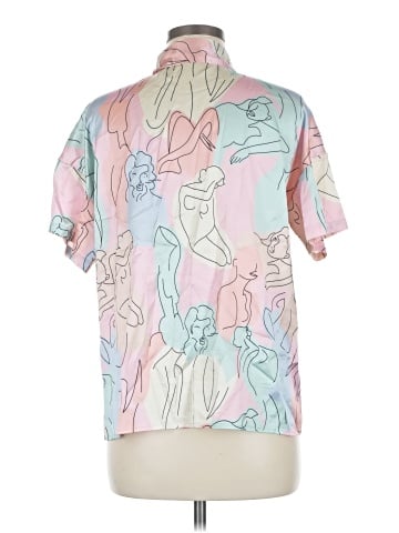 RUMOURS Short Sleeve Blouse (view 2)