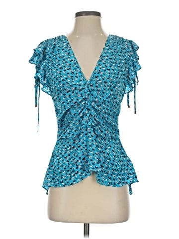 Veronica Beard Sleeveless Silk Top (view 1)