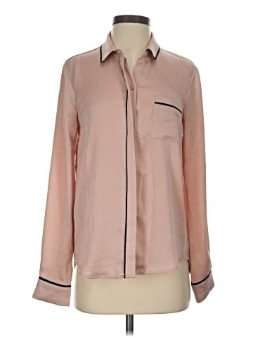 BCBGeneration Long Sleeve Blouse (view 1)