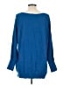 Chico's Blue Pullover Sweater Size Lg (2) - photo 2