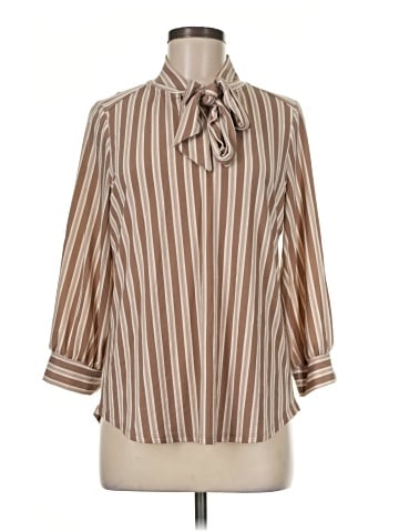 Adrianna Papell 3/4 Sleeve Blouse (view 1)
