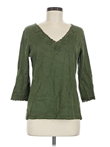 DressBarn 3/4 Sleeve T-Shirt (view 1)