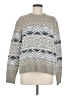 Old Navy Chevron-herringbone Gray Pullover Sweater Size M - photo 1