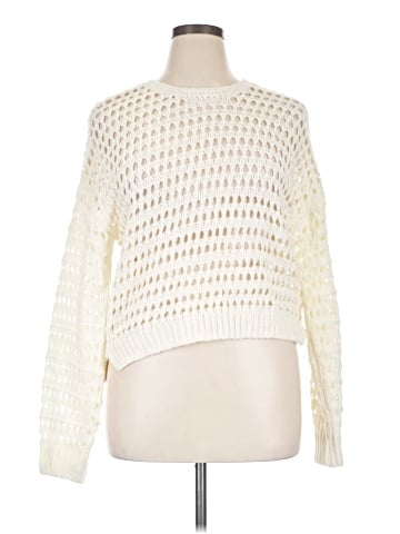 Essentials by Full Tilt Pullover Sweater (view 1)