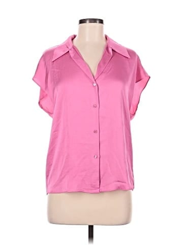 MNG Short Sleeve Blouse (view 1)