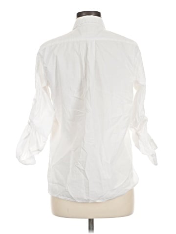 Gap 3/4 Sleeve Button-Down Shirt (view 2)