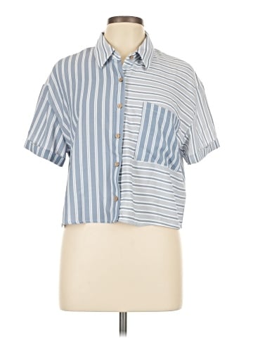 No Comment Short Sleeve Blouse (view 1)