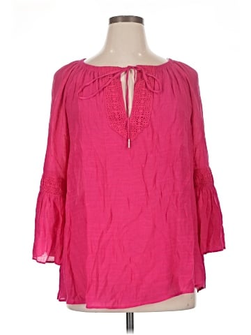 Counterparts 3/4 Sleeve Blouse (view 1)
