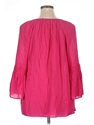 Counterparts 3/4 Sleeve Blouse (view 2)