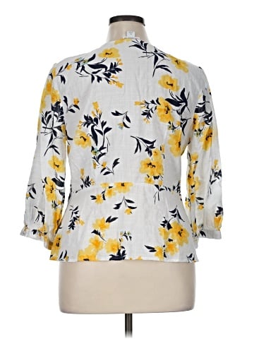 Liz Claiborne 3/4 Sleeve Blouse (view 2)
