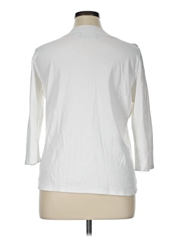 Liz Claiborne 3/4 Sleeve T-Shirt (view 2)