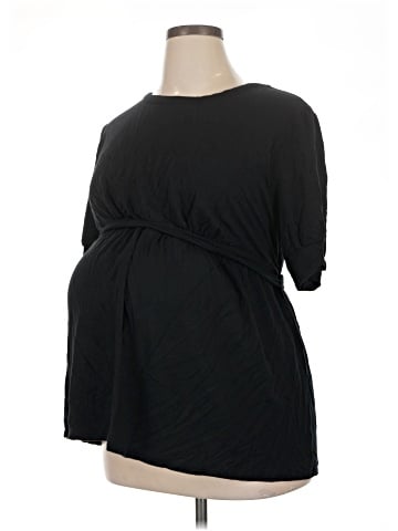 Isabel Maternity 3/4 Sleeve Top (view 1)