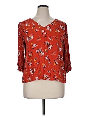 St. John's Bay 3/4 Sleeve Blouse (view 1)