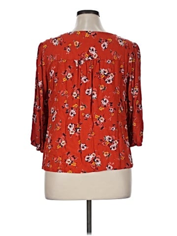 St. John's Bay 3/4 Sleeve Blouse (view 2)