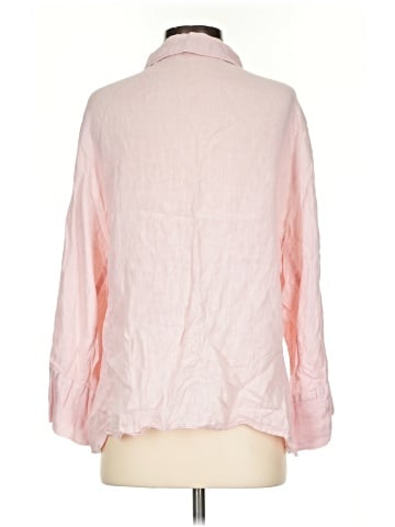 Zara 3/4 Sleeve Button-Down Shirt (view 2)