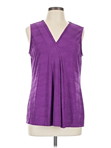 Dana Buchman Sleeveless T-Shirt (view 1)