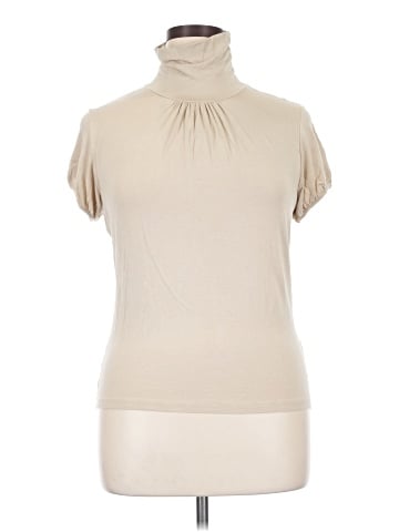 August Silk Short Sleeve Top (view 1)