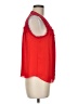 THML 100% Polyester Red Sleeveless Blouse Size M - photo 4