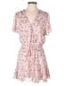 Sugar Lips 100% Polyester Floral Pink Romper Size M - photo 1