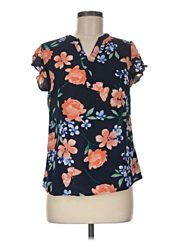 Elle Short Sleeve Blouse (view 1)