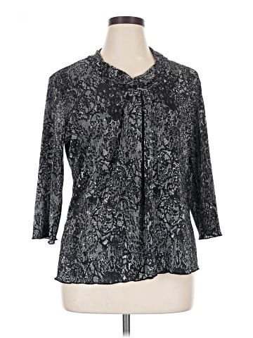 Christopher & Banks 3/4 Sleeve Blouse (view 1)