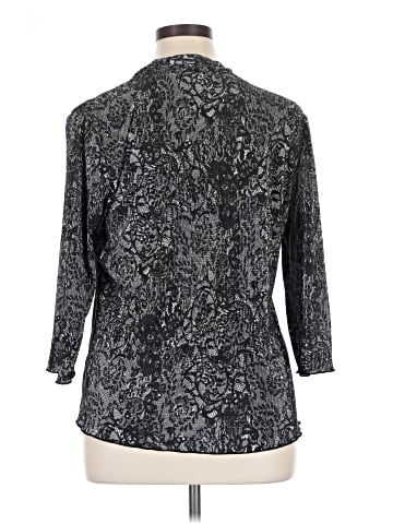 Christopher & Banks 3/4 Sleeve Blouse (view 2)