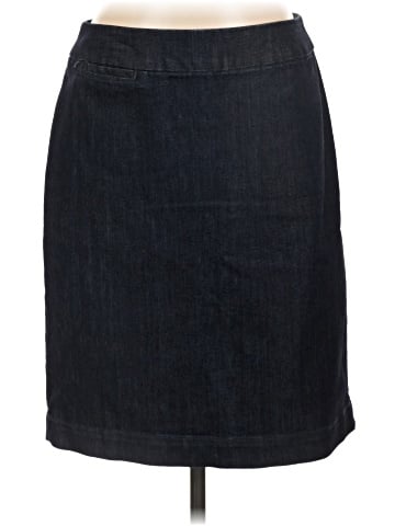 Coldwater Creek Denim Skirt (view 1)