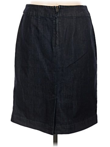 Coldwater Creek Denim Skirt (view 2)