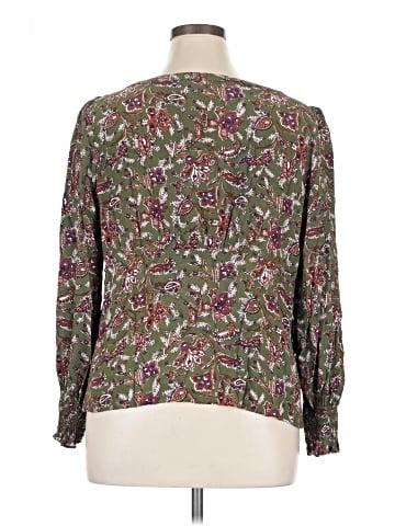 Ann Taylor LOFT Long Sleeve Blouse (view 2)