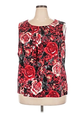 Calvin Klein Sleeveless Blouse (view 1)