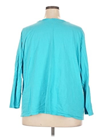 Woman Within 3/4 Sleeve Top (view 2)
